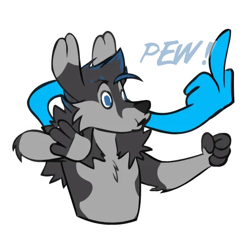 🖕 Стикер «Doru Animated» для Telegram