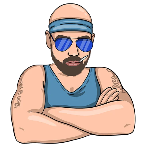 😎 Стикер «Doruchenko Bescmertniy» для Telegram
