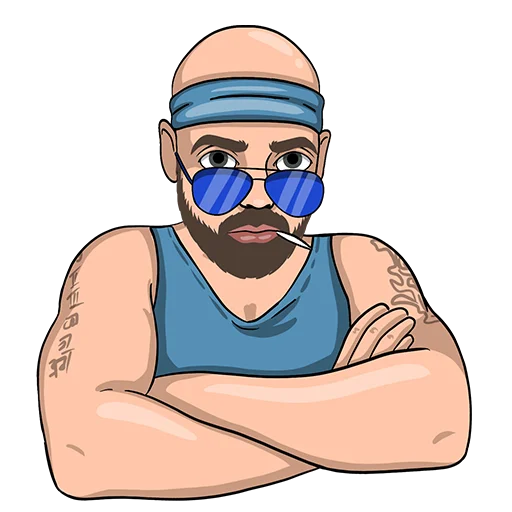 😎 Стикер «Doruchenko Bescmertniy» для Telegram