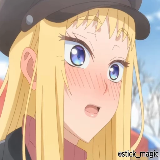 😳 Стикер «Dosanko Gal wa Namara Menkoi» для Telegram