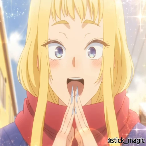 🙏 Стикер «Dosanko Gal wa Namara Menkoi» для Telegram