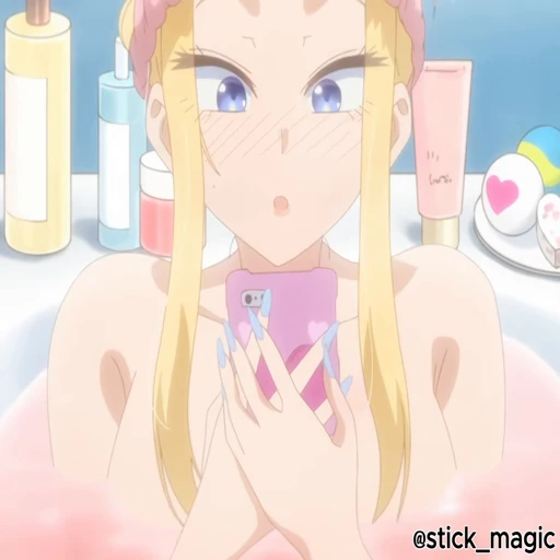 😶‍🌫️ Стикер «Dosanko Gal wa Namara Menkoi» для Telegram