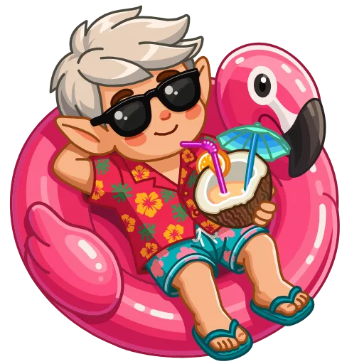 😎 Эмодзи «Досик» для Telegram