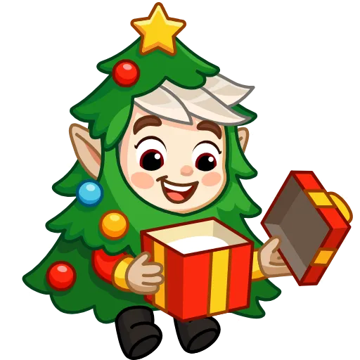 🎄 Эмодзи «Досик» для Telegram