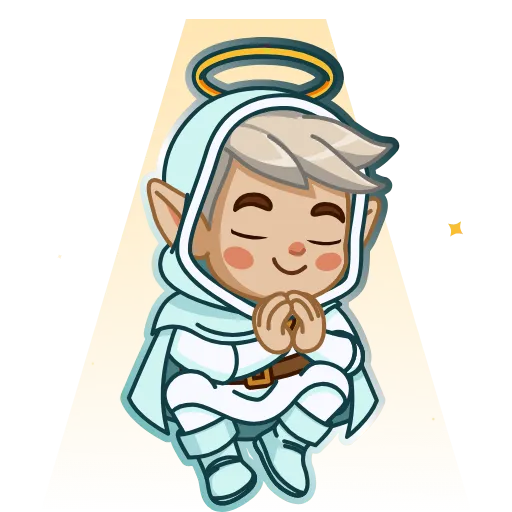 😇 Эмодзи «Досик» для Telegram
