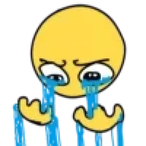 😭 Стикер «Cursed Smiles» для Telegram
