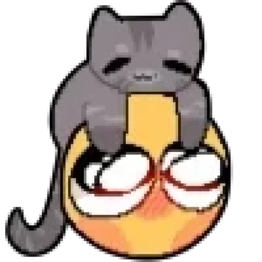 🐱 Стикер «Cursed Smiles» для Telegram