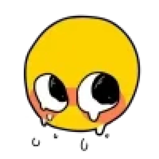 🙁 Стикер «Cursed Smiles» для Telegram