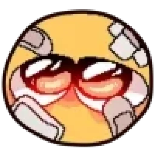 🤕 Стикер «Cursed Smiles» для Telegram