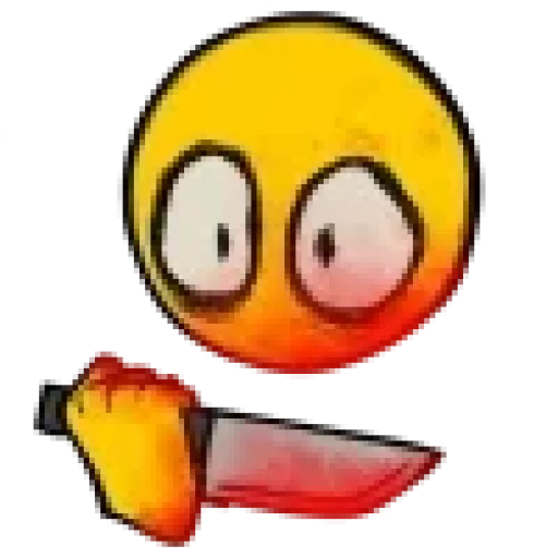 🔪 Стикер «Cursed Smiles» для Telegram