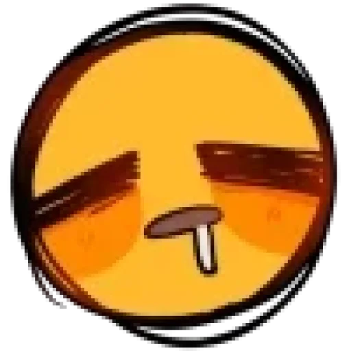 😪 Стикер «Cursed Smiles» для Telegram