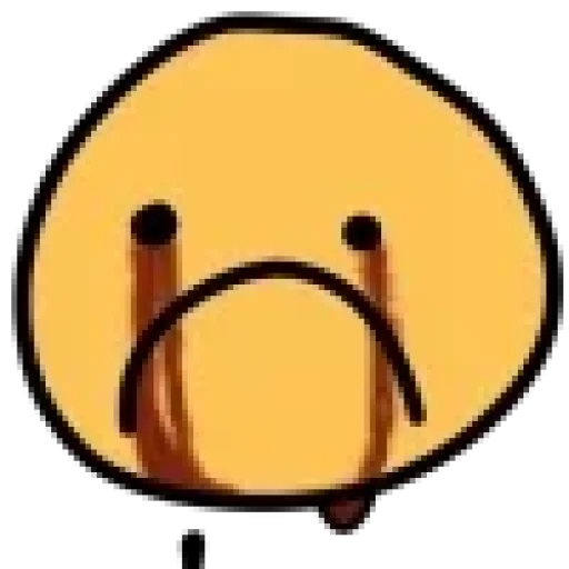 ☹️ Стикер «Cursed Smiles» для Telegram