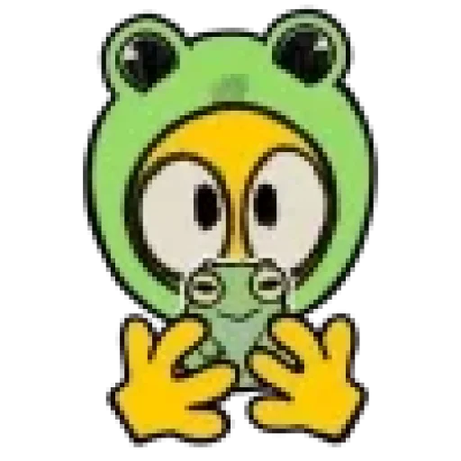 🐸 Стикер «Cursed Smiles» для Telegram