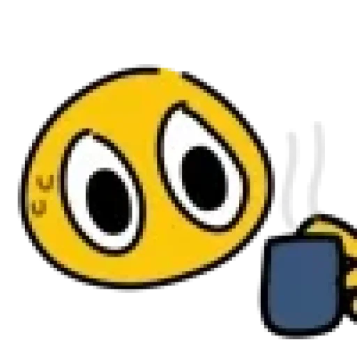 ☕️ Стикер «Cursed Smiles» для Telegram