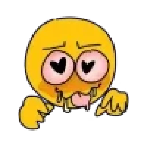 😍 Стикер «Cursed Smiles» для Telegram