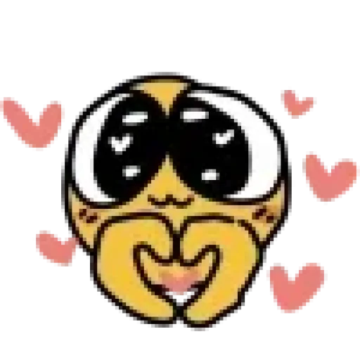 ❤️ Стикер «Cursed Smiles» для Telegram