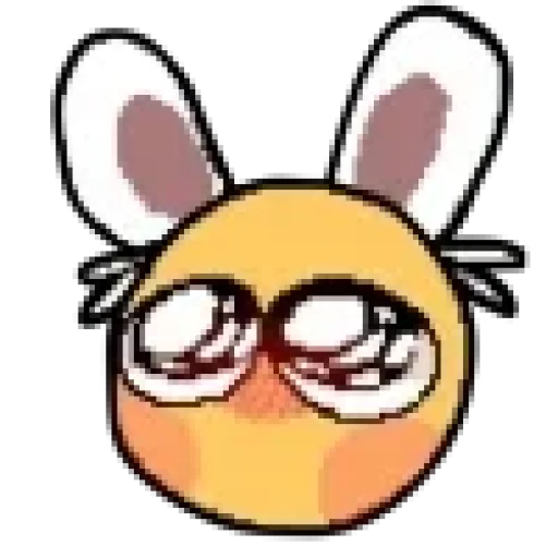 🐰 Стикер «Cursed Smiles» для Telegram