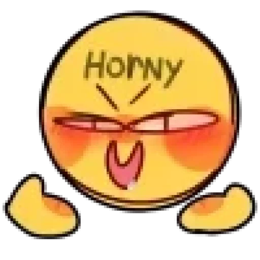 🥵 Стикер «Cursed Smiles» для Telegram