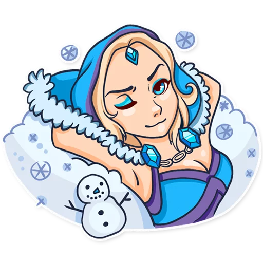 ❄ Стикер «Dota 2» для Telegram