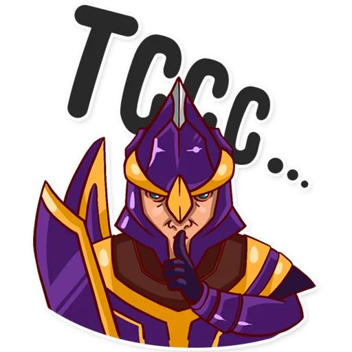 🤐 Стикер «Dota 2» для Telegram