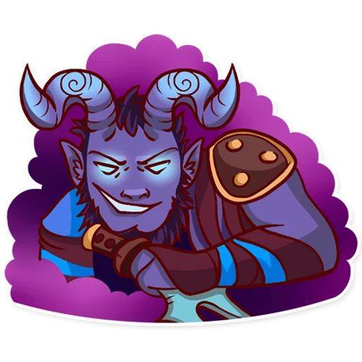 😈 Стикер «Dota 2» для Telegram
