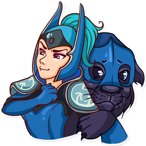 🐱 Стикер «Dota 2» для Telegram