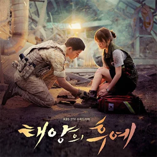 💾 Стикер «DESCENDANTS OF THE SUN» для Telegram