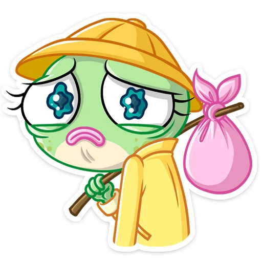 😫 Стикер «Дотти» для Telegram