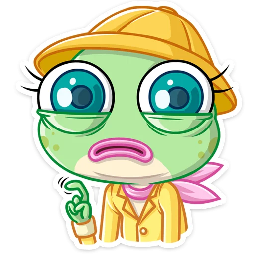 ☹️ Стикер «Дотти» для Telegram