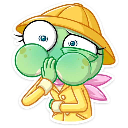 🤢 Стикер «Дотти» для Telegram
