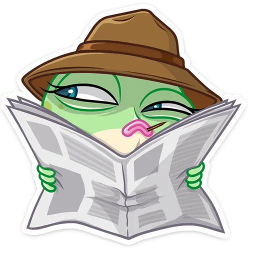 🔍 Стикер «Дотти» для Telegram