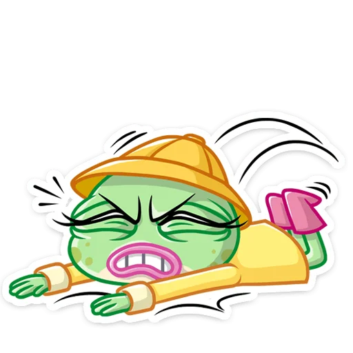 😫 Стикер «Дотти» для Telegram