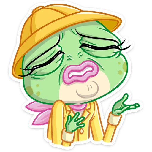 😫 Стикер «Дотти» для Telegram