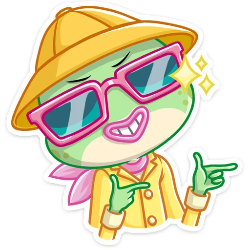 😉 Стикер «Дотти» для Telegram