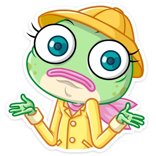 🤷‍♂️ Стикер «Дотти» для Telegram