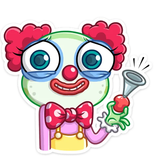 🤡 Стикер «Дотти» для Telegram
