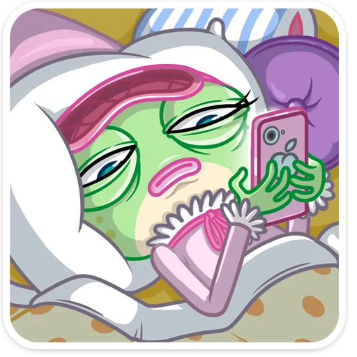 😴 Стикер «Дотти» для Telegram