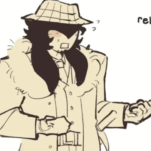 🥹 Стикер «Double Fedora» для Telegram