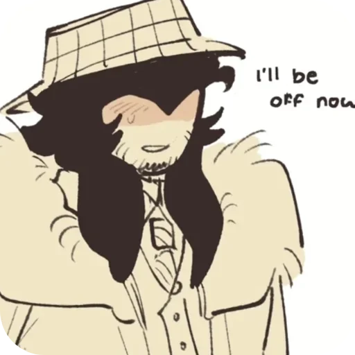 🥹 Стикер «Double Fedora» для Telegram