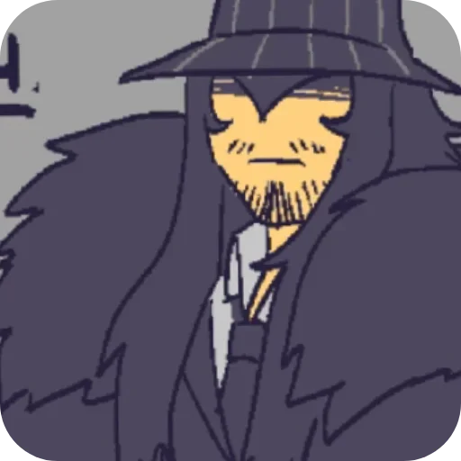 Стикерпак Double Fedora для Telegram