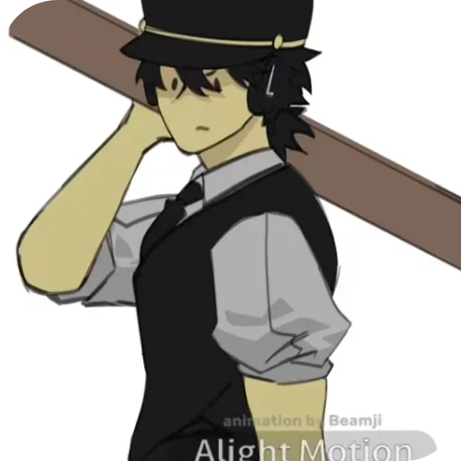😡 Стикер «Double Fedora» для Telegram