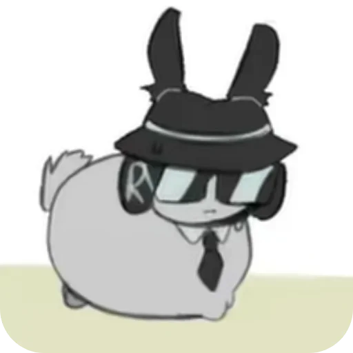 😎 Стикер «Double Fedora» для Telegram