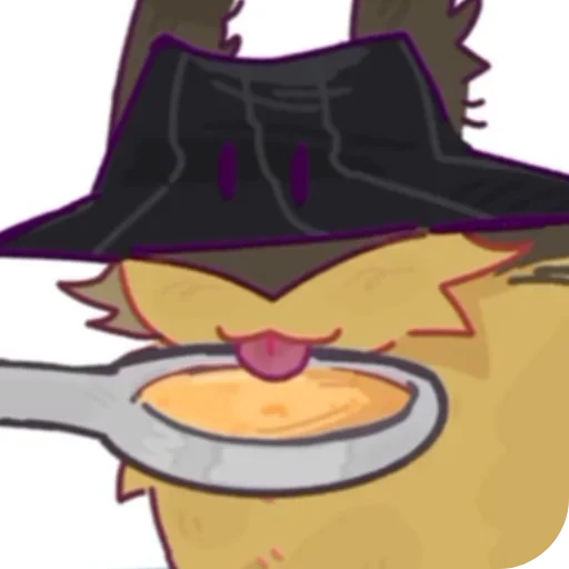 😋 Стикер «Double Fedora» для Telegram