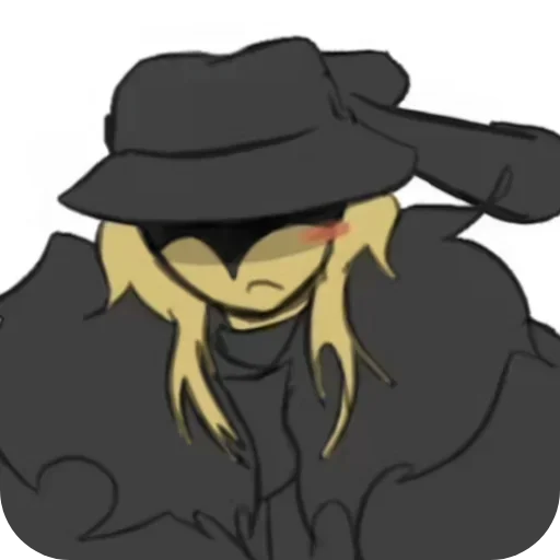 😭 Стикер «Double Fedora» для Telegram