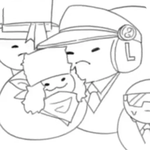 💋 Стикер «Double Fedora» для Telegram