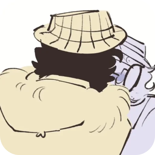 💋 Стикер «Double Fedora» для Telegram