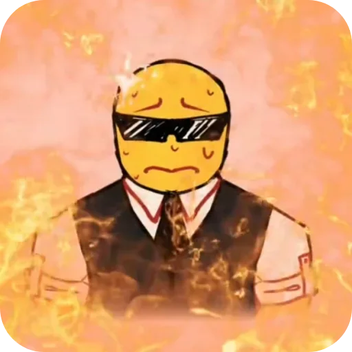 🥰 Стикер «Double Fedora» для Telegram