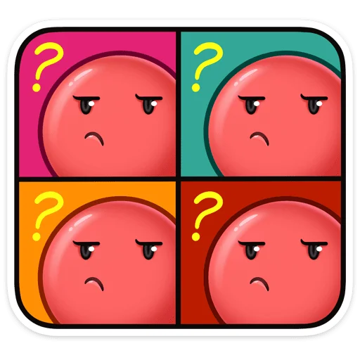 🤔 Стикер «Двойной Нямик» для Telegram