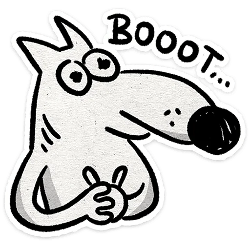 😮 Стикер «Пёс» для Telegram