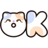 Стикер 13 Douhua Cat